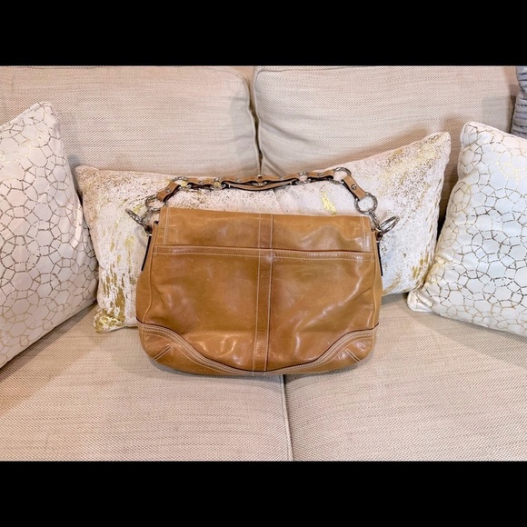 Coach Vintage Soho Hobo Buckle Flap Business Leather Shoulder Bag L0682-10582 - Picture 8 of 16